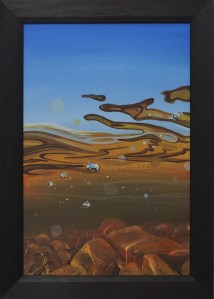 Angus grant fine art painting highland landscape loch Ericht