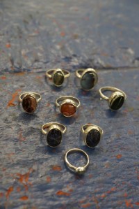 Silversmithing workshop rings