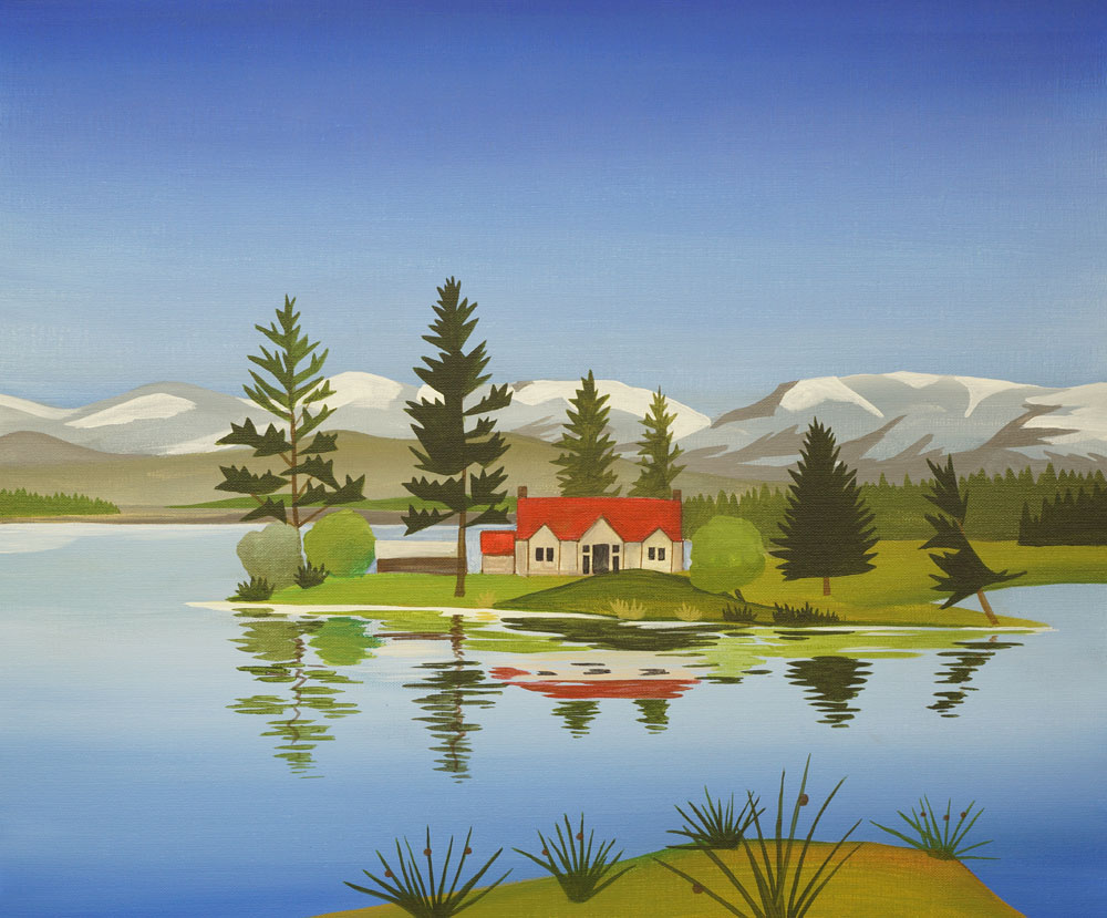 Avielochan painting, Angus Grant Art