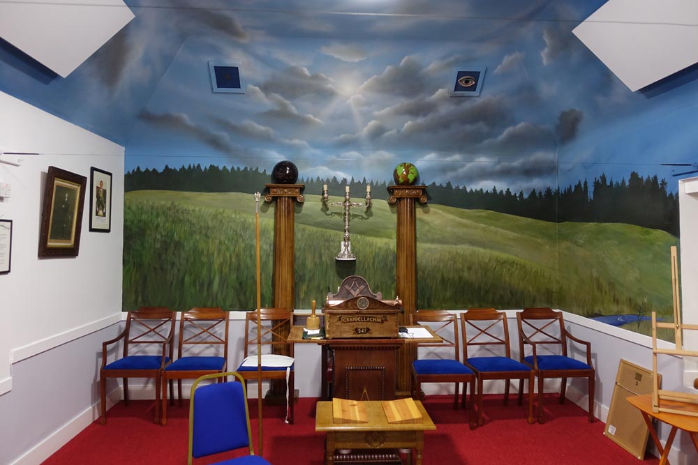 After two years, Freemasons Lodge, Grantown-on-Spey, Angus Grant Art